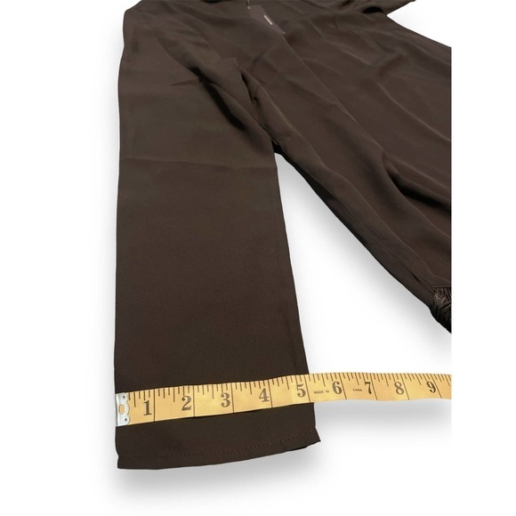 NWT Anna Cai V-neck Dress with Diagonal Fringe Women's L - Picture 9 of 10